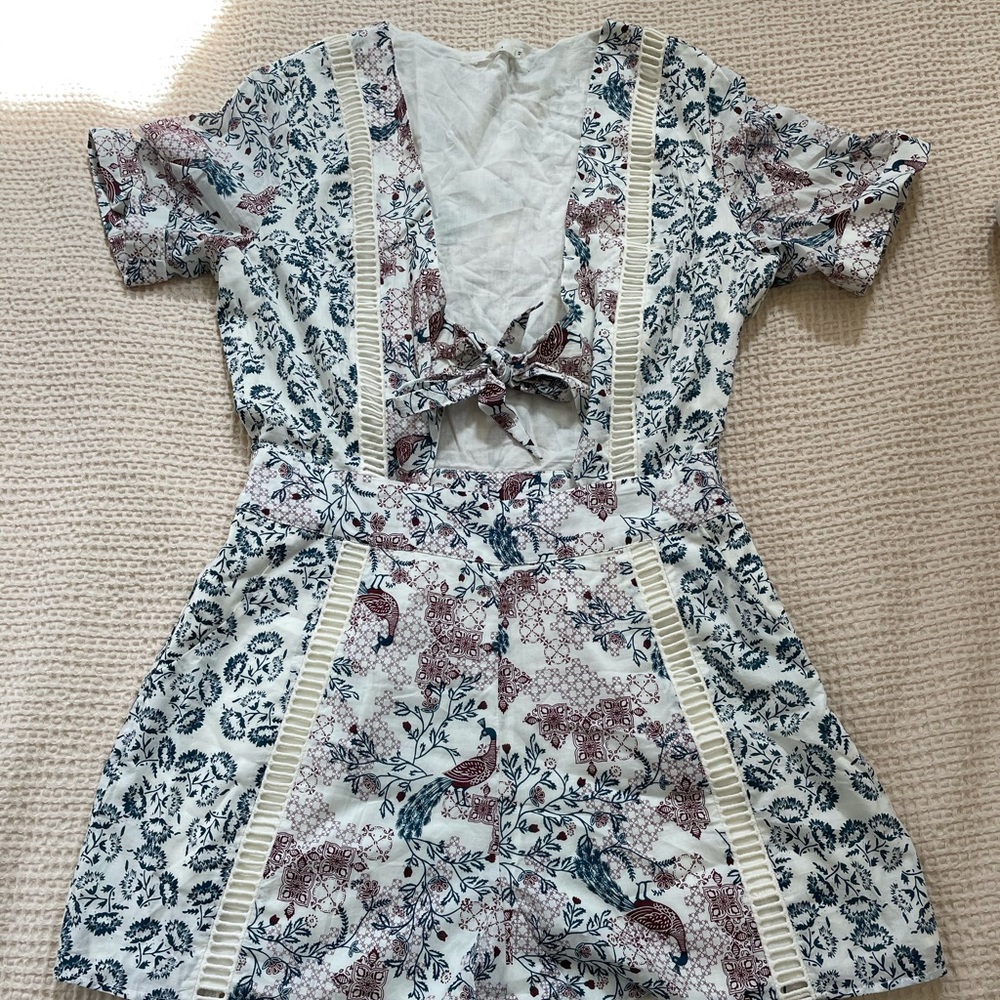Tularosa Red, White, and Blue Romper